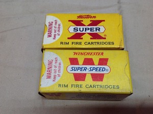 lot 164 image: 2 Boxes Winchester 22 Long Rifle Shells