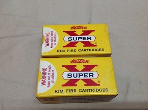 lot 165 image: 2 Boxes Winchester 22 Long Rifle Shells