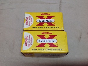 lot 166 image: 2 Boxes Winchester 22 Long Rifle Shells