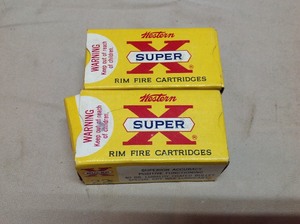 lot 169 image: 2 Boxes Winchester 22 Long Rifle Shells
