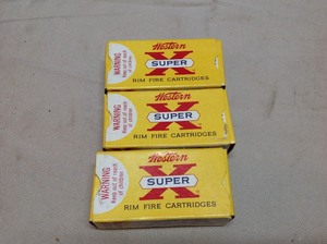 lot 171 image: 3 Boxes Western 22 Short Shells