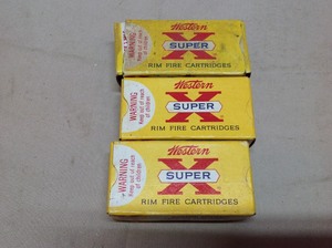 lot 173 image: 3 Boxes Western 22 Short Shells