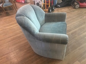 lot 180 image: Blue Chair