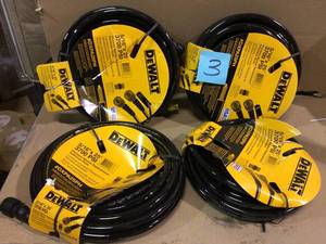 lot 3 image: DEWALT 516 in. x 25 ft. 3700 psi ReplacementExtension Hose Customer Returns See Pictures 