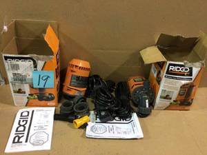 lot 19 image: Quick Connect Pump Accessory for RIDGID Wet Dry Vacs by RIDGID Customer Returns See Pictures 