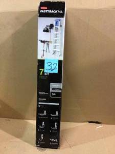 lot 32 image: All-In-One FastTrack Garage Storage Rail System Tool Kit (7-Piece) Customer Returns See Pictures 