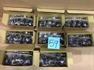 lot 59 image: Colonial Black Privacy BedBath Door Knob by Copper Creek Customer Returns See Pictures 