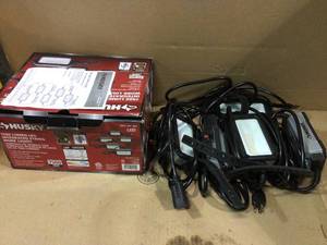lot 7 image: 7500-Lumen LED String Light by Husky Customer Returns See Pictures 