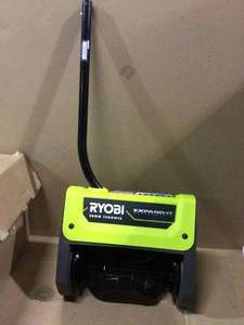 lot 21 image: Expand-It Snow Thrower Attachment by RYOBI Customer Returns See Pictures 