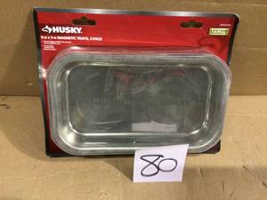 lot 80 image: Magnetic Tray (2-Pack) by Husky Customer Returns See Pictures 