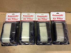 lot 91 image: Kawasaki Air Filter for 22 - 24 HP Engines Customer Returns See Pictures 