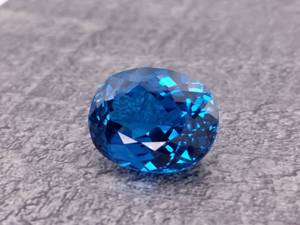 19.16 Carat Fine Intense Blue Topaz $1000 Retail