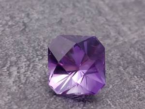 5.59 Carat Natural Amethyst Custom Cut