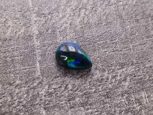 1.73 Carat Intense Black Ethiopian Welo Opal Loose Gemstone