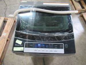 lot 108 image: Magic Chef 1.6 cu. ft. Portable, Compact Top Load Washer in Silver MCSTCW16S4
