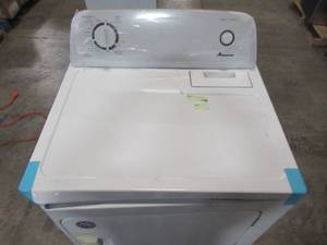 lot 123 image: Amana 6.5-cu ft Electric Dryer (White) NED4655EW