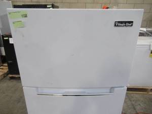 lot 126 image: Magic Chef 7.4 cu. ft. 2-Door Mini Fridge in White MCDR740WE