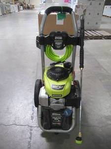 lot 32 image: Ryobi 3000-PSI 2.3-GPM Honda Gas Pressure Washer RY803001