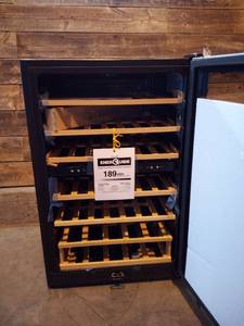 lot 25 image: Frigidaire - 38-Bottle Wine Cooler - Stainless steel