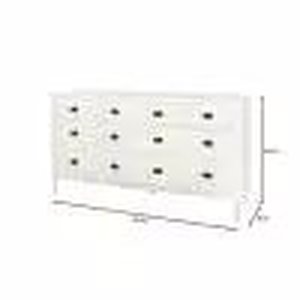 lot 48 image: Ashdale 9-Drawer Ivory Dresser by Home Decorators Collection - NEW