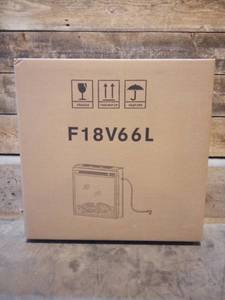 lot 58 image: Altra Electric Fireplace Insert Model F18V66L NEW in BOX