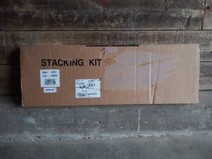 lot 111 image: Stacking Kit for Most 27 LG Washers and Dryers - Chrome