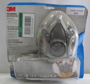lot 498 image: 3M Medium Paint Project Respirator Mask