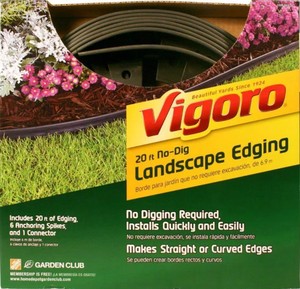 lot 499 image: Vigoro 20 ft. No-Dig Landscape Edging Kit