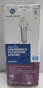 lot 516 image: GE GXWH20S Whole House Water Filtration System