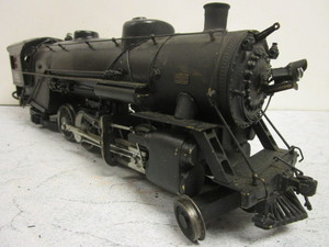 lot 121 image: VINTAGE AMERICAN LOCOMOTIVE COMPANY BRASS O GAUGE TRAIN LOCOMOTIVE, C.ST.P.M. & O.
