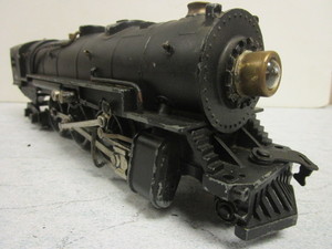 lot 125 image: VINTAGE BRASS O GAUGE TRAIN LOCOMOTIVE, C. ST. P. M. & O