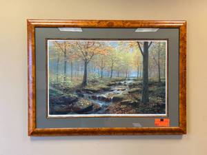 lot 6 image: Autumn Goldrush Framed Print by Peter Ellenshaw