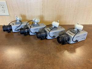 lot 43 image: SONY Lot of 4-  Hyper HAD Color Video Cameras