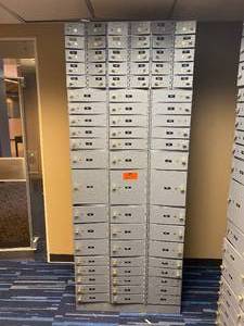 lot 47 image: Lot of 1 Safety Deposit boxes