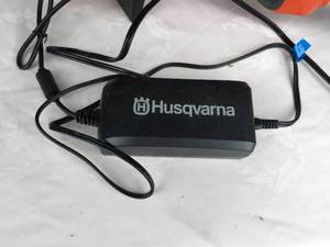 lot 138 image: Husqvarna Rechargeable Weed Whip With Adjustable Length Arm