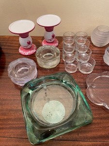 lot 199 image: LOTS of Candles Holders
