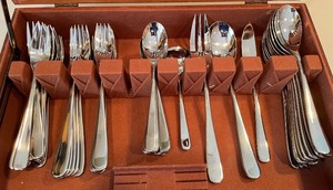 lot 153 image: YamazakiHaataja Silver Plated Flatware