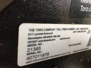 lot 148 image: Toro Personal Pace Lawn Mower