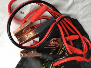 lot 253 image: Jumper Cables In Nylon Case