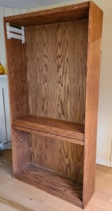 lot 23 image: Large Wooden Bookshelf