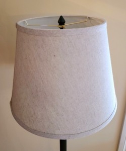 lot 28 image: Dark Bronze Floor Lamp