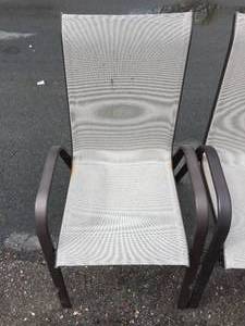lot 287 image: 2 Matching Patio Chairs