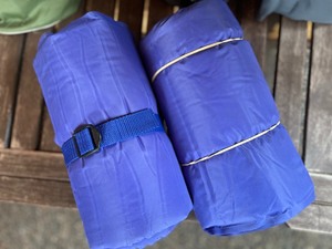 lot 224 image: Camping Items Two Swiss Gear Air Mattresses and More