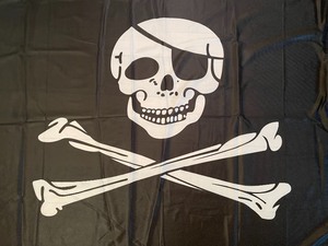 lot 222 image: Skull and Crossbones Flag