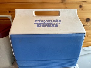 lot 215 image: Lot of 3 Coolers and an Reliance Aqua-Tainer Water Jug