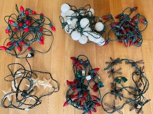 lot 242 image: Holiday and Patio Light Strands