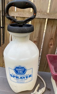 lot 419 image: Farm and Garden Sprayers and a Seed Spreader