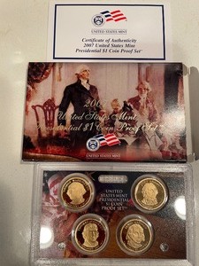 lot 408 image: Coins, Proof Sets and Presidential Collectors Coins