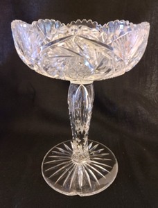 lot 56 image: Variety of Vintage CutPressed Glassware