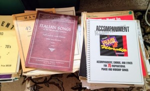 lot 123 image: Large Variety of Sheet Music